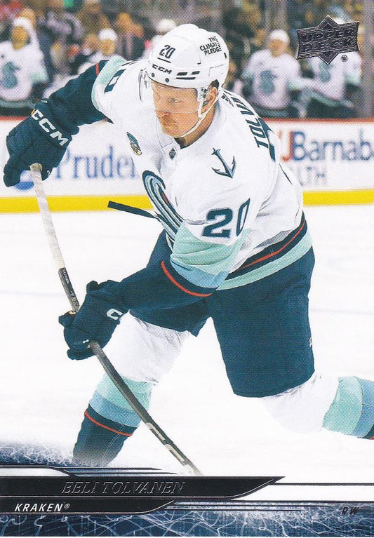#394 Eeli Tolvanen - Seattle Kraken - 2024-25 Upper Deck Hockey