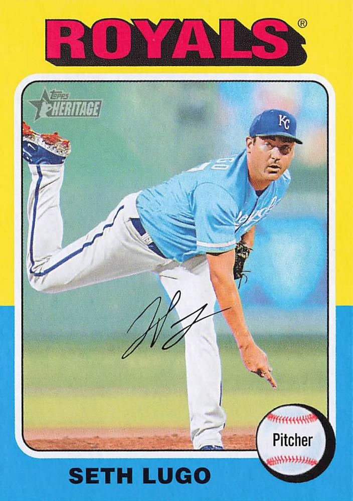 #395 Seth Lugo - Kansas City Royals - 2024 Topps Heritage Baseball