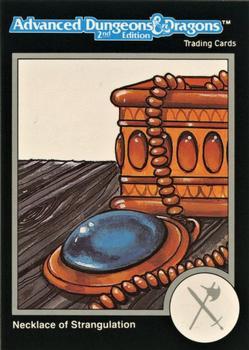 #395 Necklace of Strangulation - 1991 TSR Advanced Dungeons & Dragons - Silver