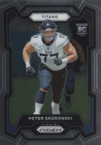 #395 Peter Skoronski - Tennessee Titans - 2023 Panini Prizm Football