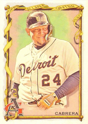 #395 Miguel Cabrera - Detroit Tigers - 2023 Topps Allen & Ginter Baseball