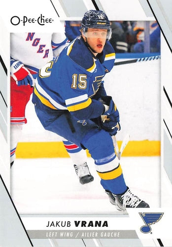 #395 Jakub Vrana - St. Louis Blues - 2023-24 O-Pee-Chee Hockey