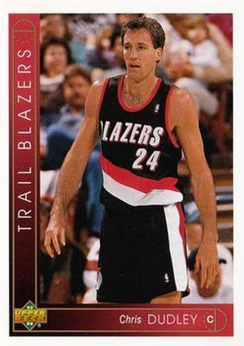 #395 Chris Dudley - Portland Trail Blazers - 1993-94 Upper Deck Basketball