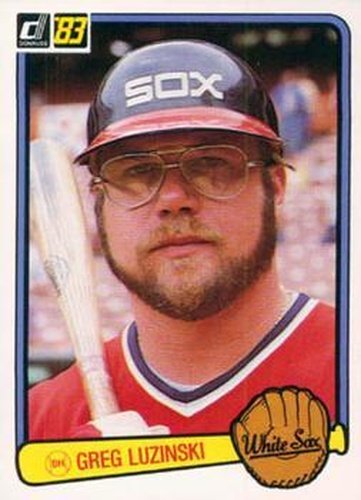 #395 Greg Luzinski - Chicago White Sox - 1983 Donruss Baseball
