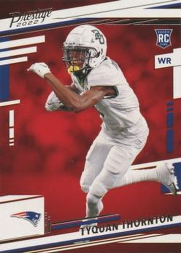 #395 Tyquan Thornton - New England Patriots - 2022 Panini Prestige Football