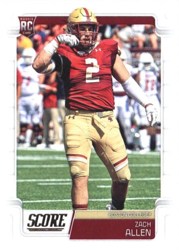 #395 Zach Allen - Boston College Eagles - 2019 Score Football