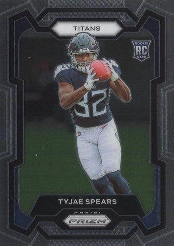 #396 Tyjae Spears - Tennessee Titans - 2023 Panini Prizm Football