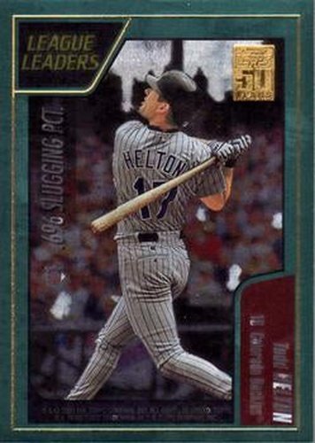 #396 Todd Helton / Manny Ramirez - Colorado Rockies / Cleveland Indians - 2001 Topps Baseball