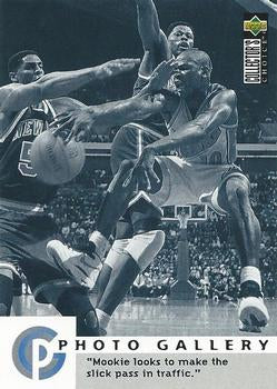 #396 Mookie Blaylock - Atlanta Hawks - 1995-96 Collector's Choice Basketball