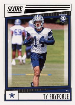 #396 Ty Fryfogle - Dallas Cowboys - 2022 Score Football
