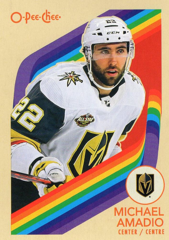 #396 Michael Amadio - Vegas Golden Knights - 2023-24 O-Pee-Chee - Retro Hockey