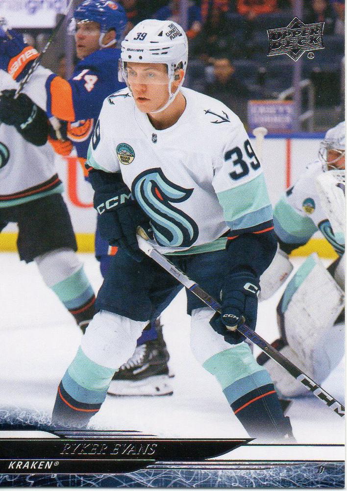 #396 Ryker Evans - Seattle Kraken - 2024-25 Upper Deck Hockey