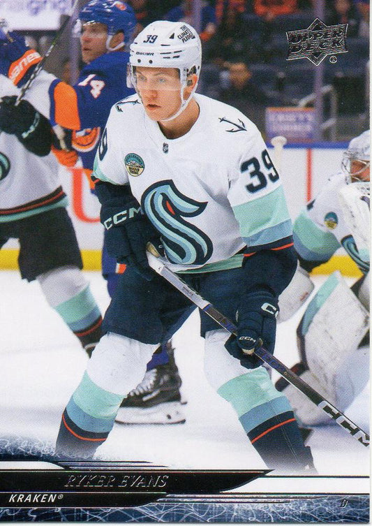 #396 Ryker Evans - Seattle Kraken - 2024-25 Upper Deck Hockey