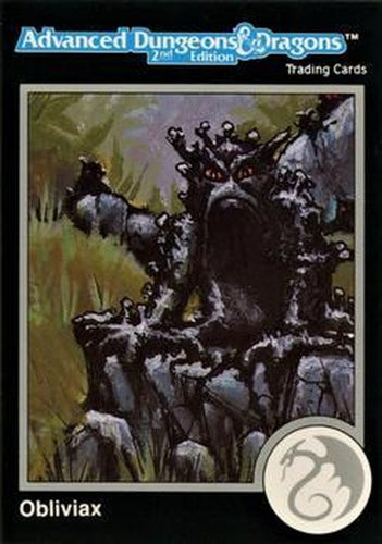 #397 Obliviax Memory Moss - 1991 TSR Advanced Dungeons & Dragons - Silver