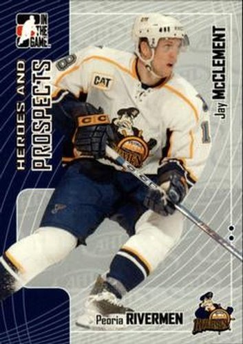 #397 Jay McClement - Peoria Rivermen - 2005-06 In The Game Heroes and Prospects Hockey