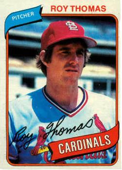 #397 Roy Thomas - St. Louis Cardinals - 1980 Topps Baseball