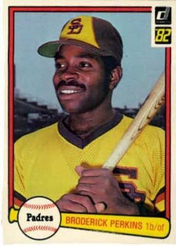 #397 Broderick Perkins - San Diego Padres - 1982 Donruss Baseball