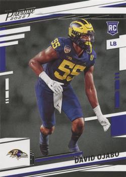 #397 David Ojabo - Baltimore Ravens - 2022 Panini Prestige Football