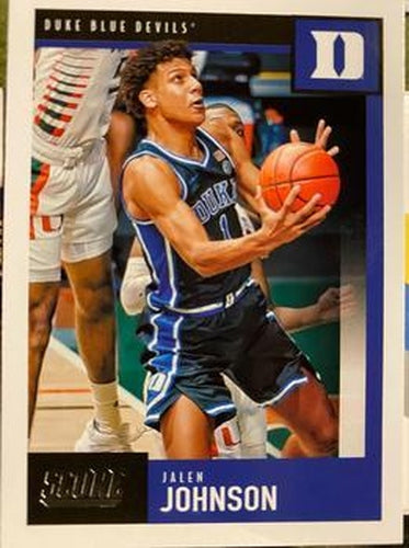 #397 Jalen Johnson - Duke Blue Devils - 2021 Panini Chronicles Draft Picks Basketball