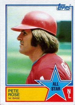 #397 Pete Rose - Philadelphia Phillies - 1983 Topps Baseball