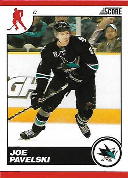 #397 Joe Pavelski - San Josearks - 2010-11 Score Hockey