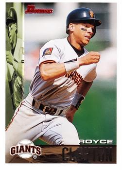 #398 Royce Clayton - San Francisco Giants - 1995 Bowman Baseball