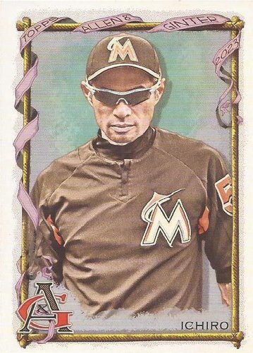 #398 Ichiro - Miami Marlins - 2023 Topps Allen & Ginter Baseball