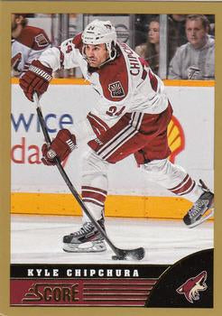 #398 Kyle Chipchura - Phoenix Coyotes - 2013-14 Score - Gold Hockey
