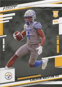 #398 Calvin Austin III - Pittsburgh Steelers - 2022 Panini Prestige Football