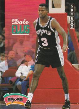 #398 Dale Ellis - San Antonio Spurs - 1992-93 SkyBox Basketball