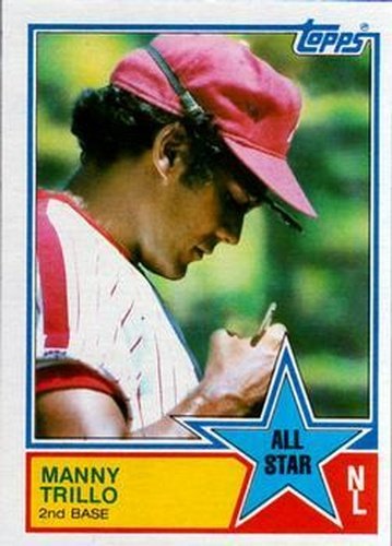 #398 Manny Trillo - Philadelphia Phillies - 1983 Topps Baseball