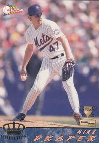 #398 Mike Draper - New York Mets - 1994 Pacific Baseball