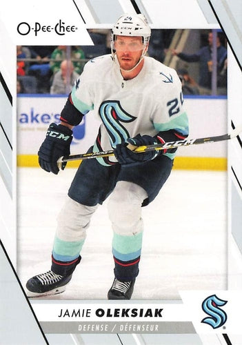 #399 Jamie Oleksiak - Seattle Kraken - 2023-24 O-Pee-Chee Hockey