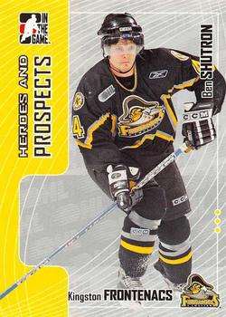 #399 Ben Shutron - Kingston Frontenacs - 2005-06 In The Game Heroes and Prospects Hockey