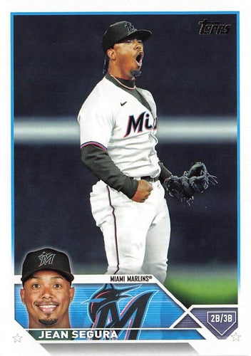 #399 Jean Segura - Miami Marlins - 2023 Topps Baseball