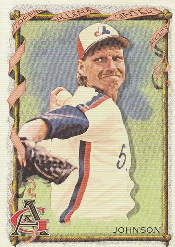 #399 Randy Johnson - Montreal Expos - 2023 Topps Allen & Ginter Baseball