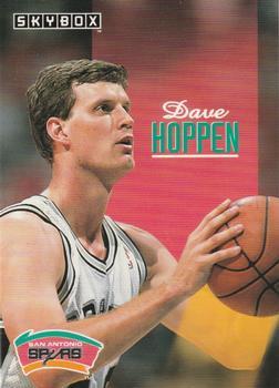#399 Dave Hoppen - San Antonio Spurs - 1992-93 SkyBox Basketball