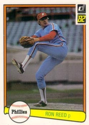 #399 Ron Reed - Philadelphia Phillies - 1982 Donruss Baseball