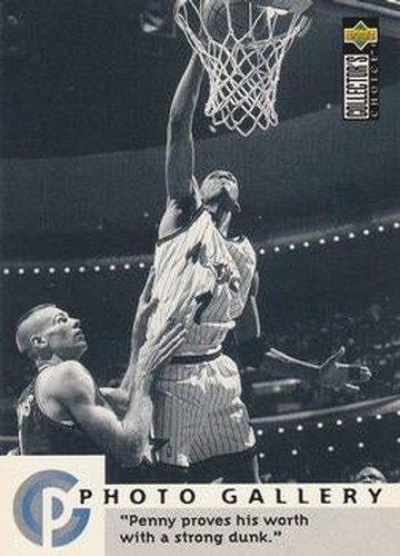 #399 Anfernee Hardaway - Orlando Magic - 1995-96 Collector's Choice Basketball