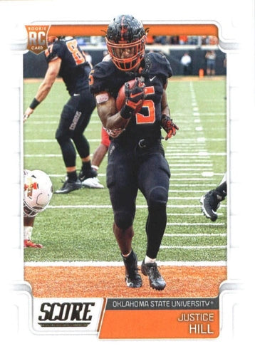 #399 Justice Hill - Oklahoma State Cowboys - 2019 Score Football