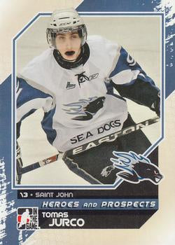 #39 Tomas Jurco - Saint John Sea Dogs - 2010-11 In The Game Heroes and Prospects Hockey
