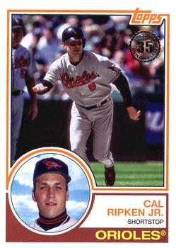 #83-39 Cal Ripken Jr. - Baltimore Orioles - 2018 Topps - 1983 Topps Baseball 35th Anniversary Baseball