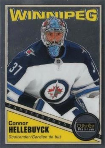 #R-39 Connor Hellebuyck - Winnipeg Jets - 2019-20 O-Pee-Chee Platinum - Retro Hockey