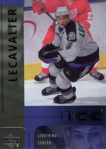 #39 Vincent Lecavalier - Tampa Bay Lightning - 2001-02 Upper Deck Ice Hockey