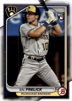 #39 Sal Frelick - Milwaukee Brewers - 2024 Bowman Baseball