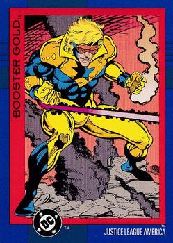 #39 Booster Gold - 1993 SkyBox DC Cosmic Teams