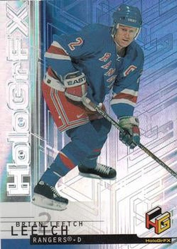 #39 Brian Leetch - New York Rangers - 1999-00 Upper Deck HoloGrFX Hockey