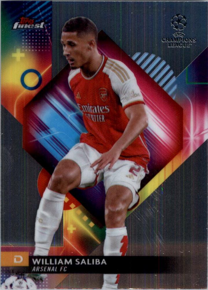 #39 William Saliba - Arsenal FC - 2023-24 Finest UEFA Club Competitions Soccer