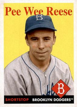 #39 Pee Wee Reese - Brooklyn Dodgers - 2019 Topps Archives Baseball