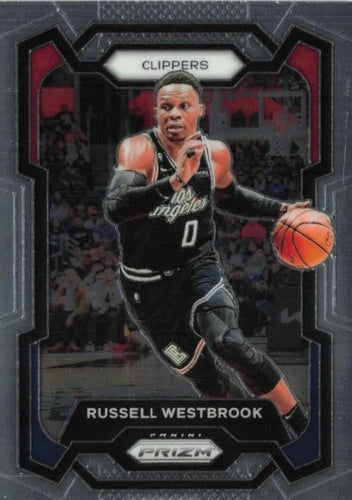 #39 Russell Westbrook - Los Angeles Clippers - 2023-24 Panini Prizm Basketball